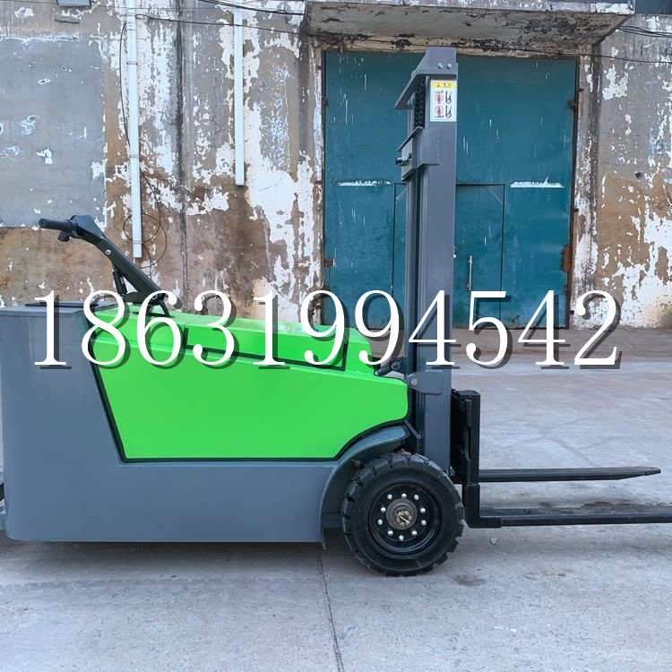 朴子市小型电动叉车1吨2吨步行站驾式电瓶堆高充电装卸车液压升降车铲车
